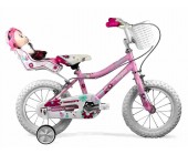 12" Tiger Princess Pink Bike Suitable for 2 1/2 to 4 years old